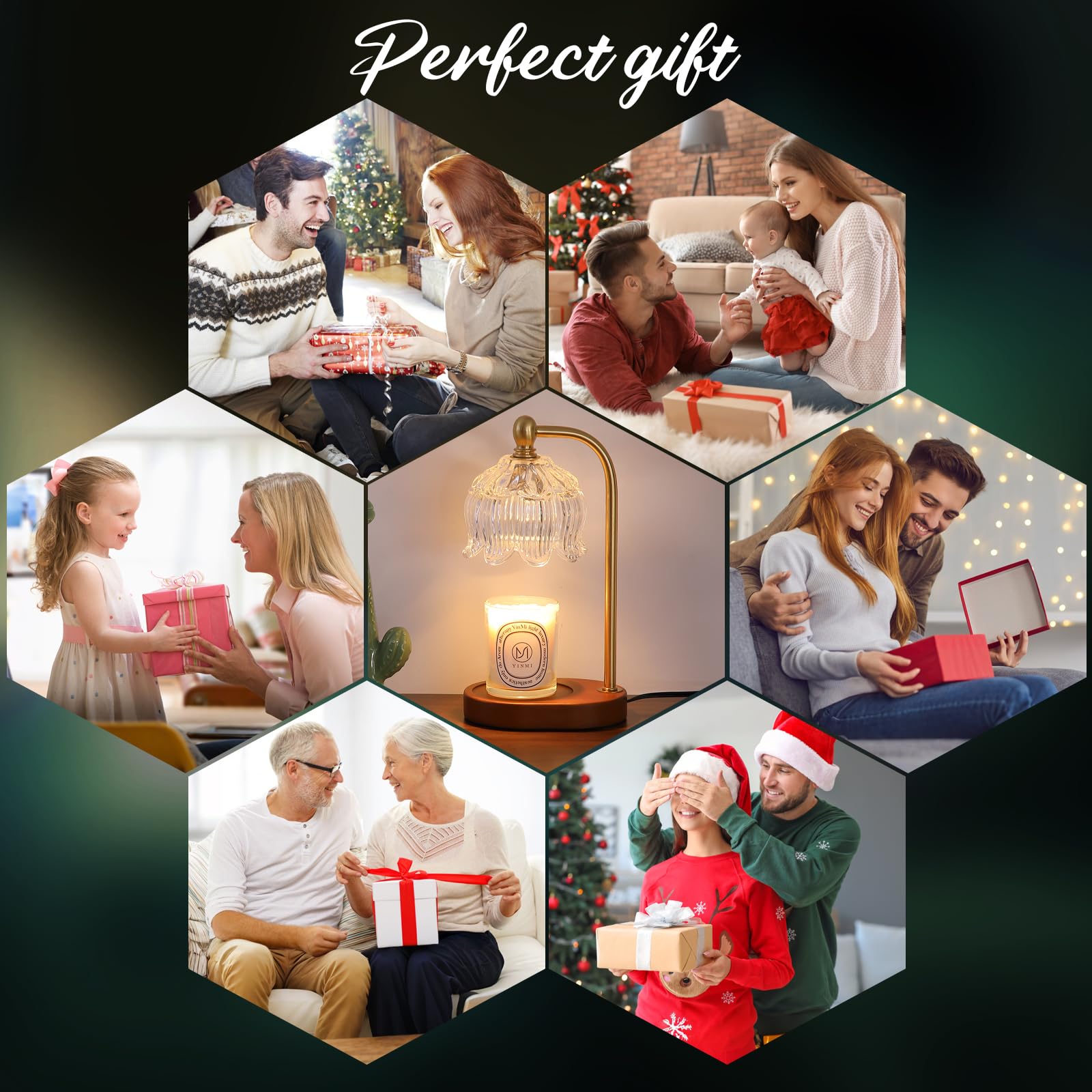 Candle Warmer Lamp with Timer Dimmable