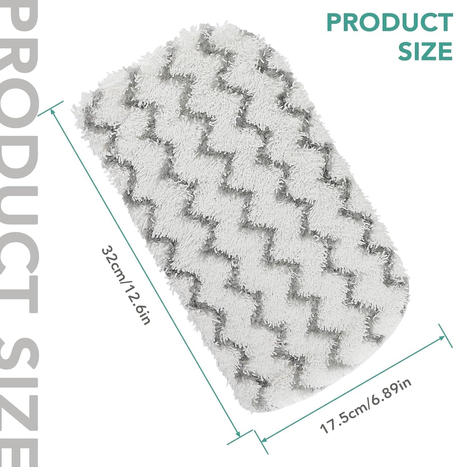 S1000 S2001 Steam Mop Replacement Pads for Shark Steam Mop S1000 S1000A S1000C S1000WM S10001C S1200 & S2001 SteamSpot Steam Mop (12 Count)