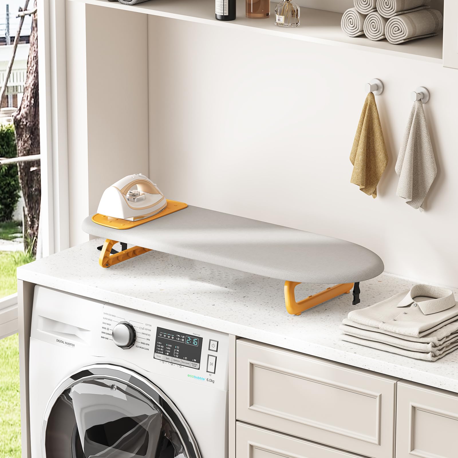 Small Ironing Board with Iron Mat