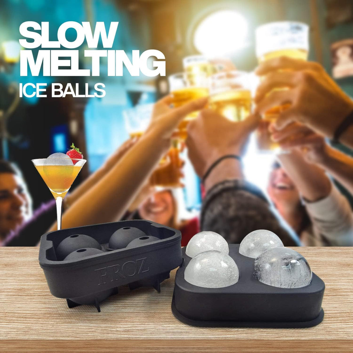 Housewares Solutions Froz Ice Ball Maker