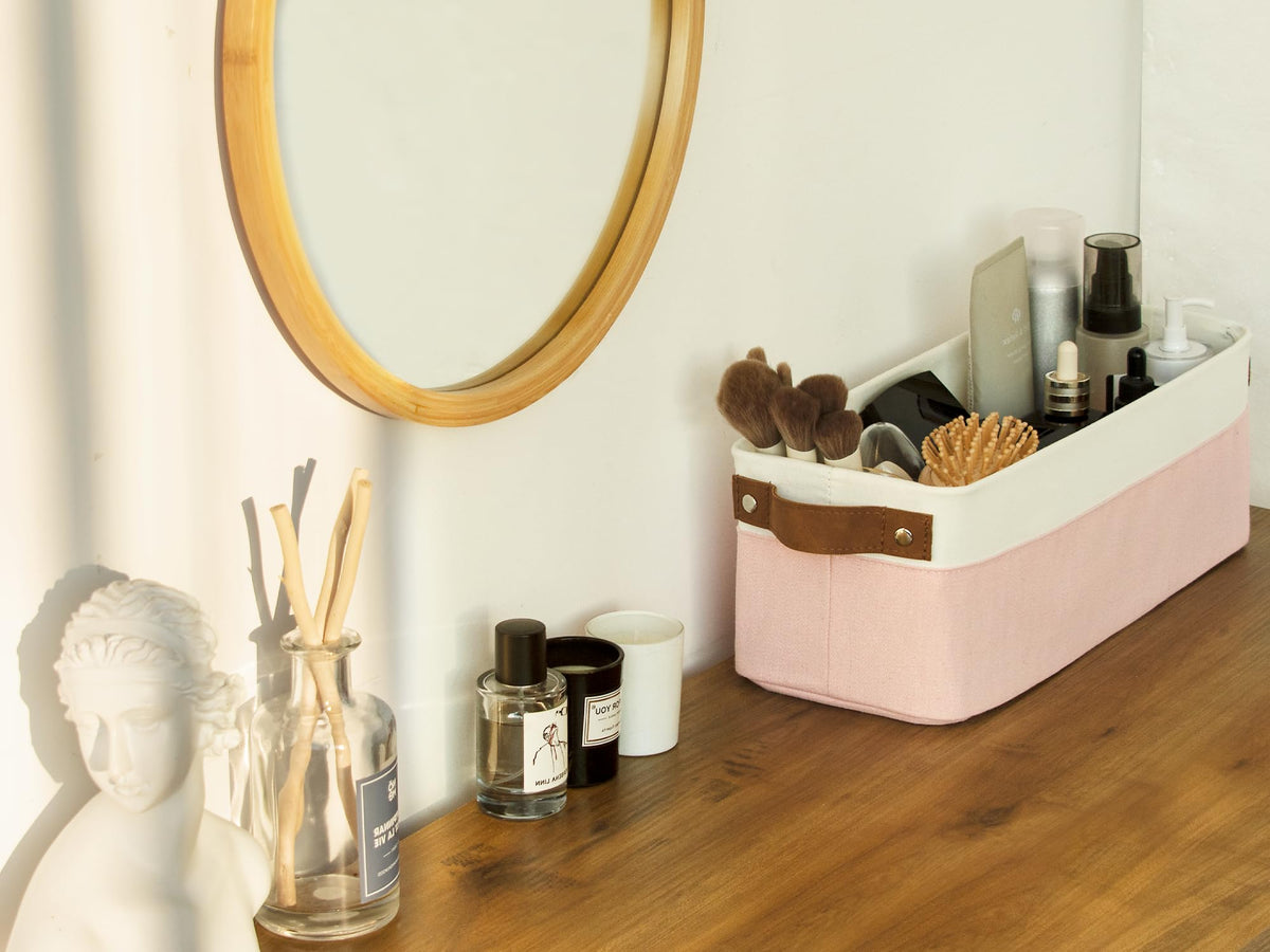 Narrow Fabric Storage Bins (2 Count)