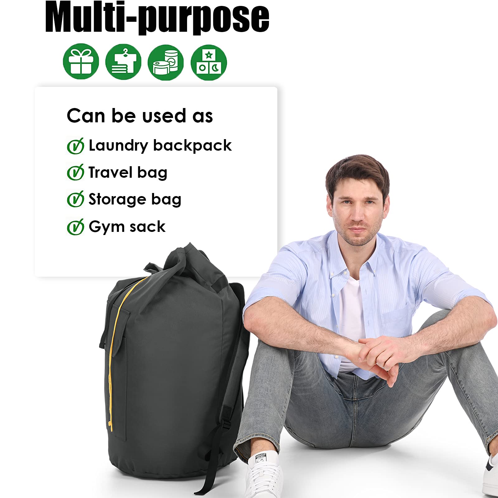 Backpack Laundry Bag