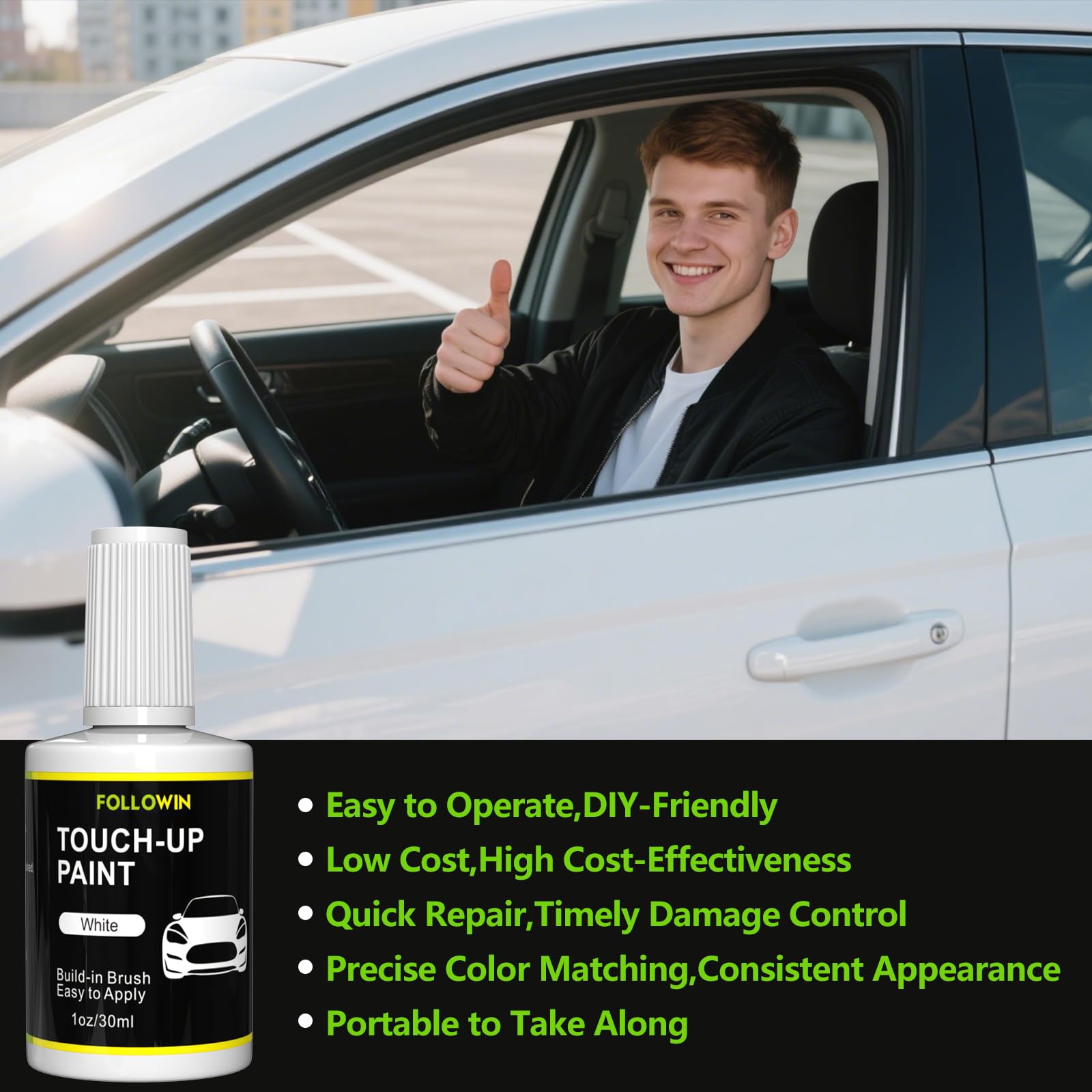 White Touch Up Paint for Cars