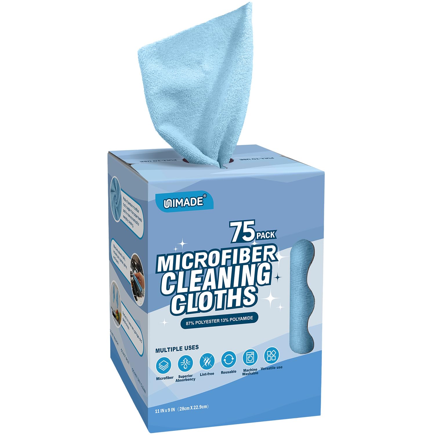 Microfiber Cleaning Cloth (75 Count)
