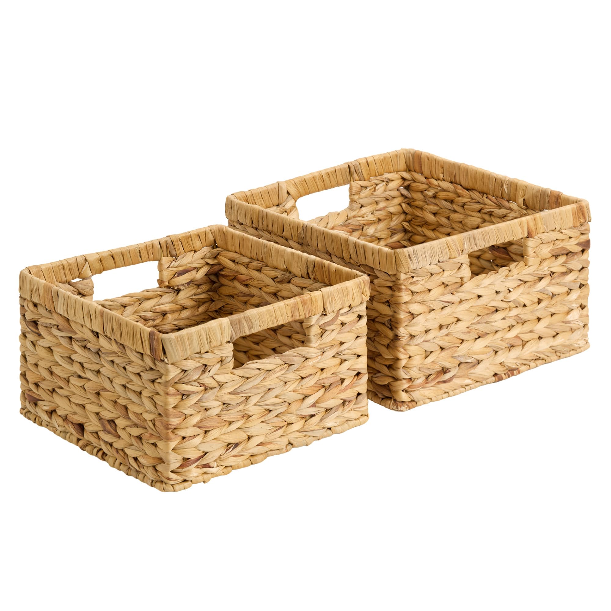 Wicker Baskets for Storage (2 Count)