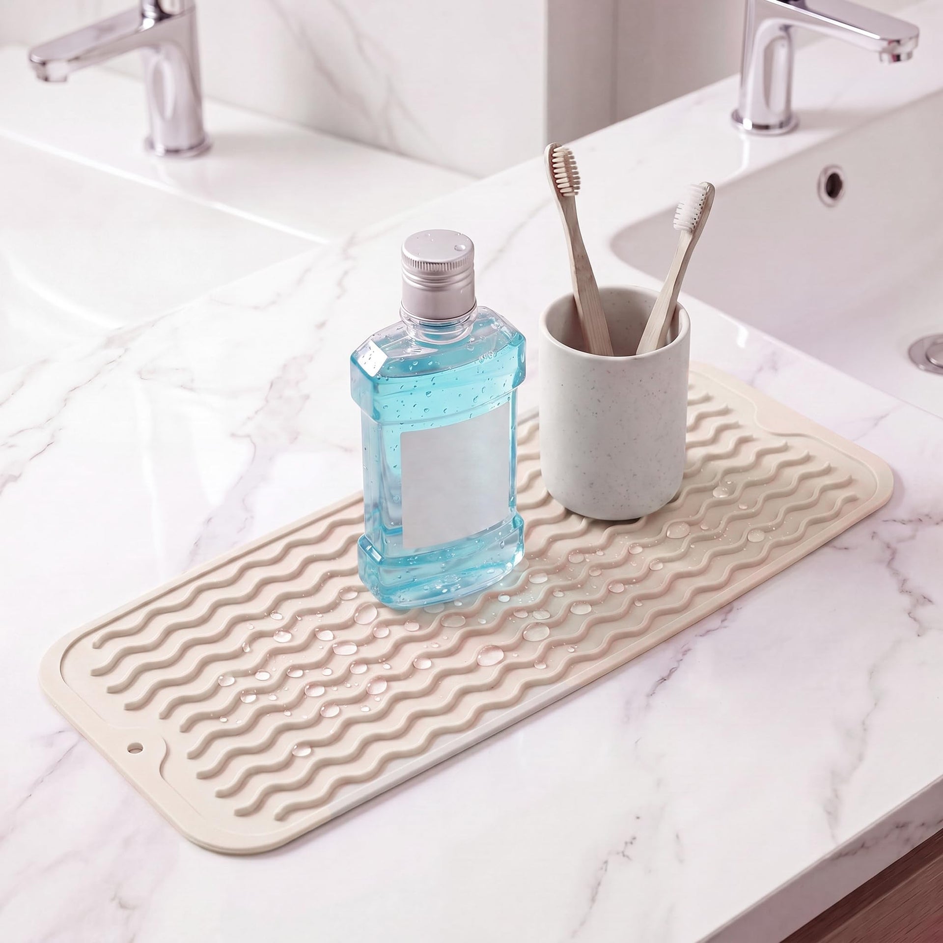 Silicone Dish Drying Mat for Multiple Usage