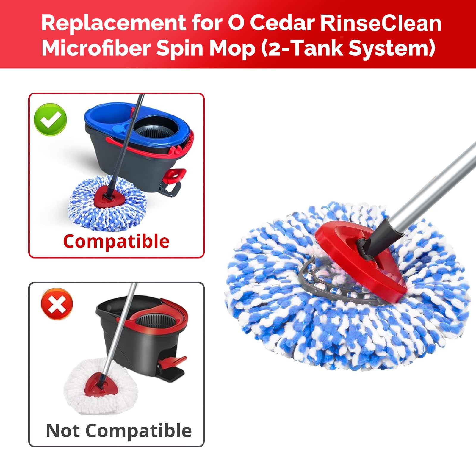 O Cedar Spin Mop Head