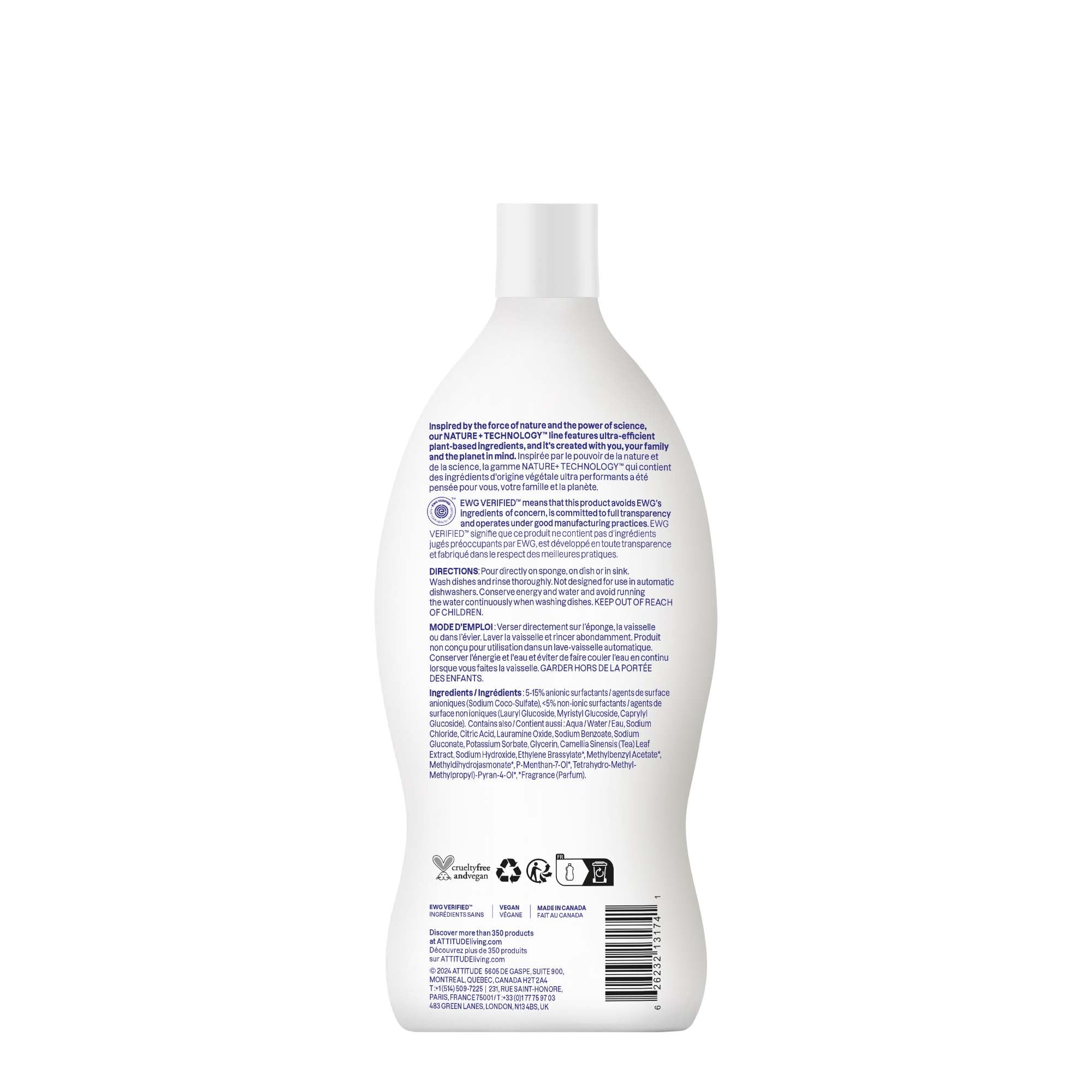 Dish Soap EWG Verified (23.7 Fl Oz)
