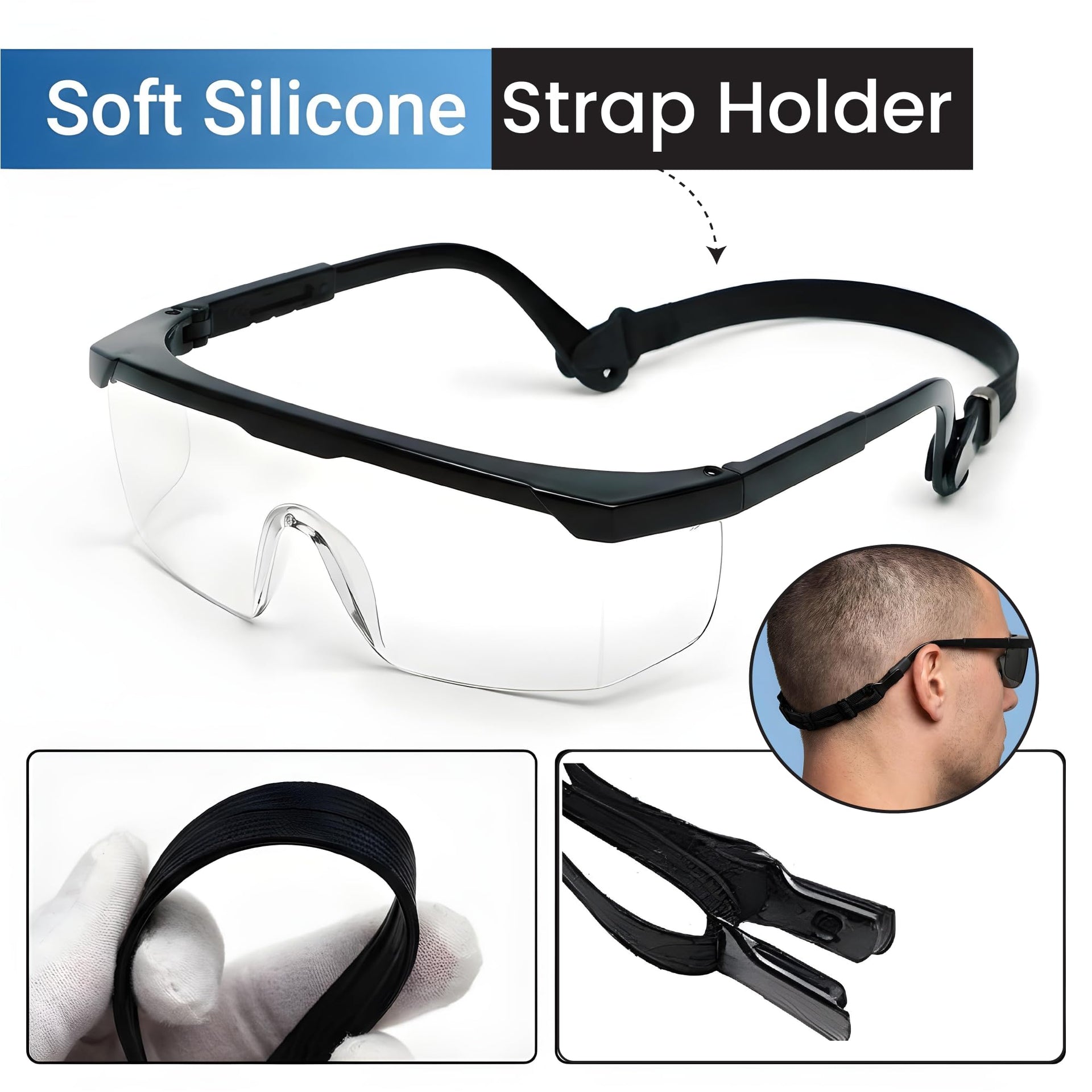 12 Pack Safety Glasses for Men & Women (12 Count)