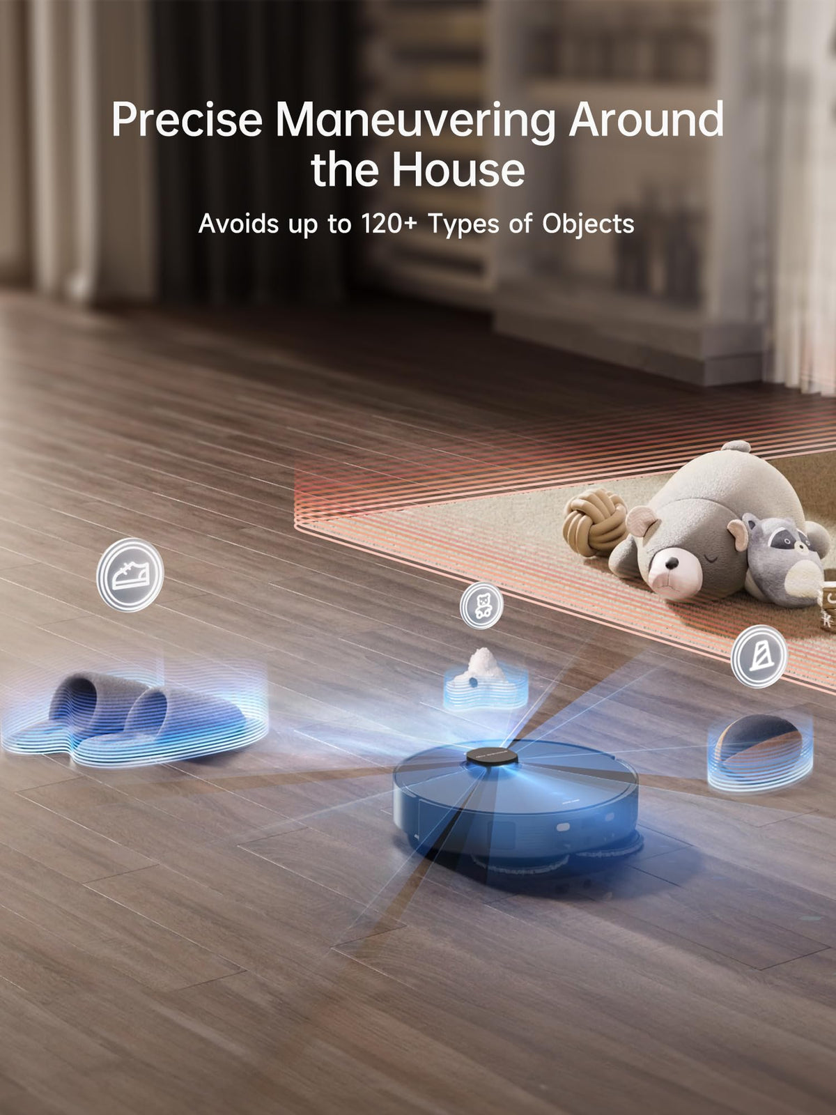 X40 Ultra Robotic Vacuum with Removable & Liftable Mop