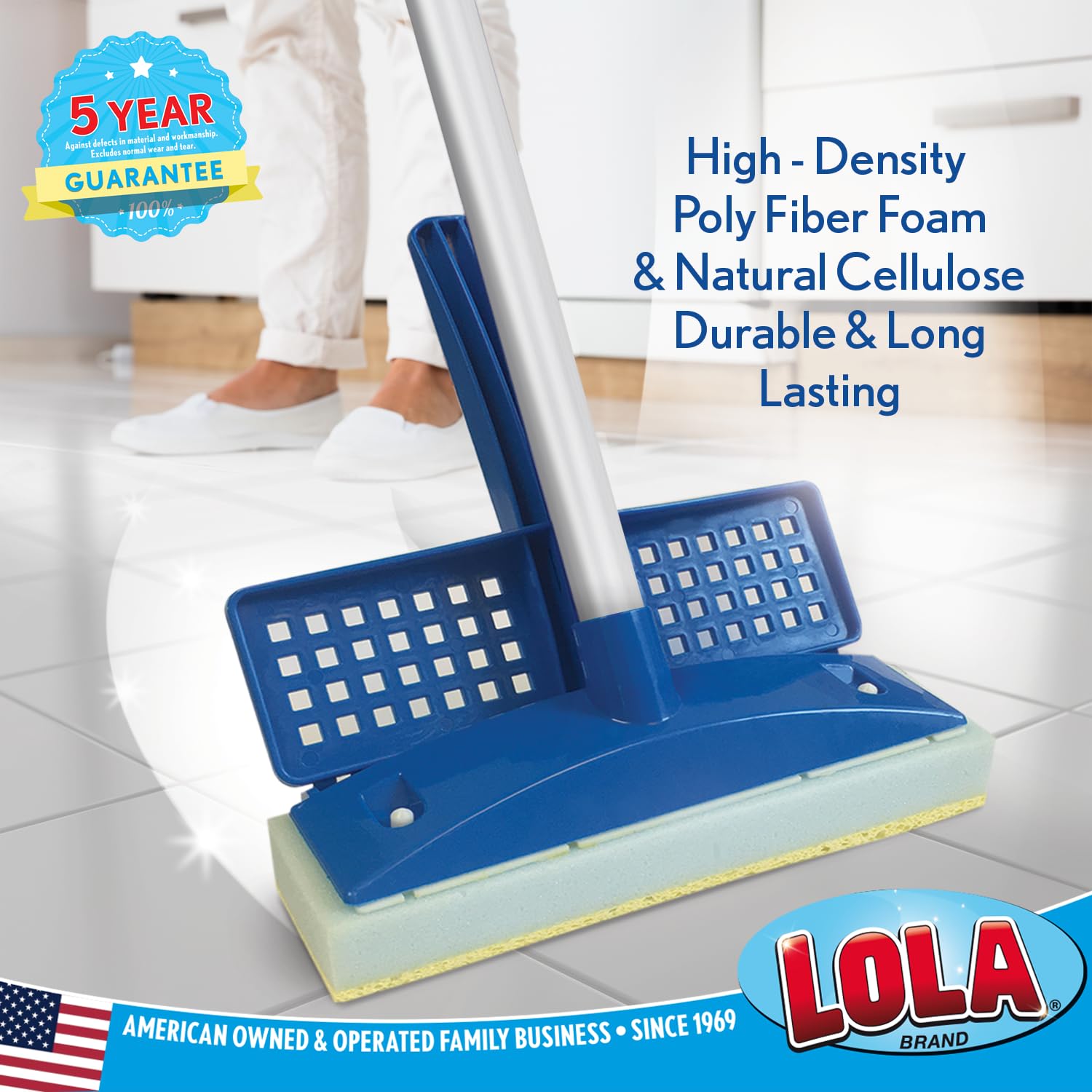 Squeeze Sponge Mop w