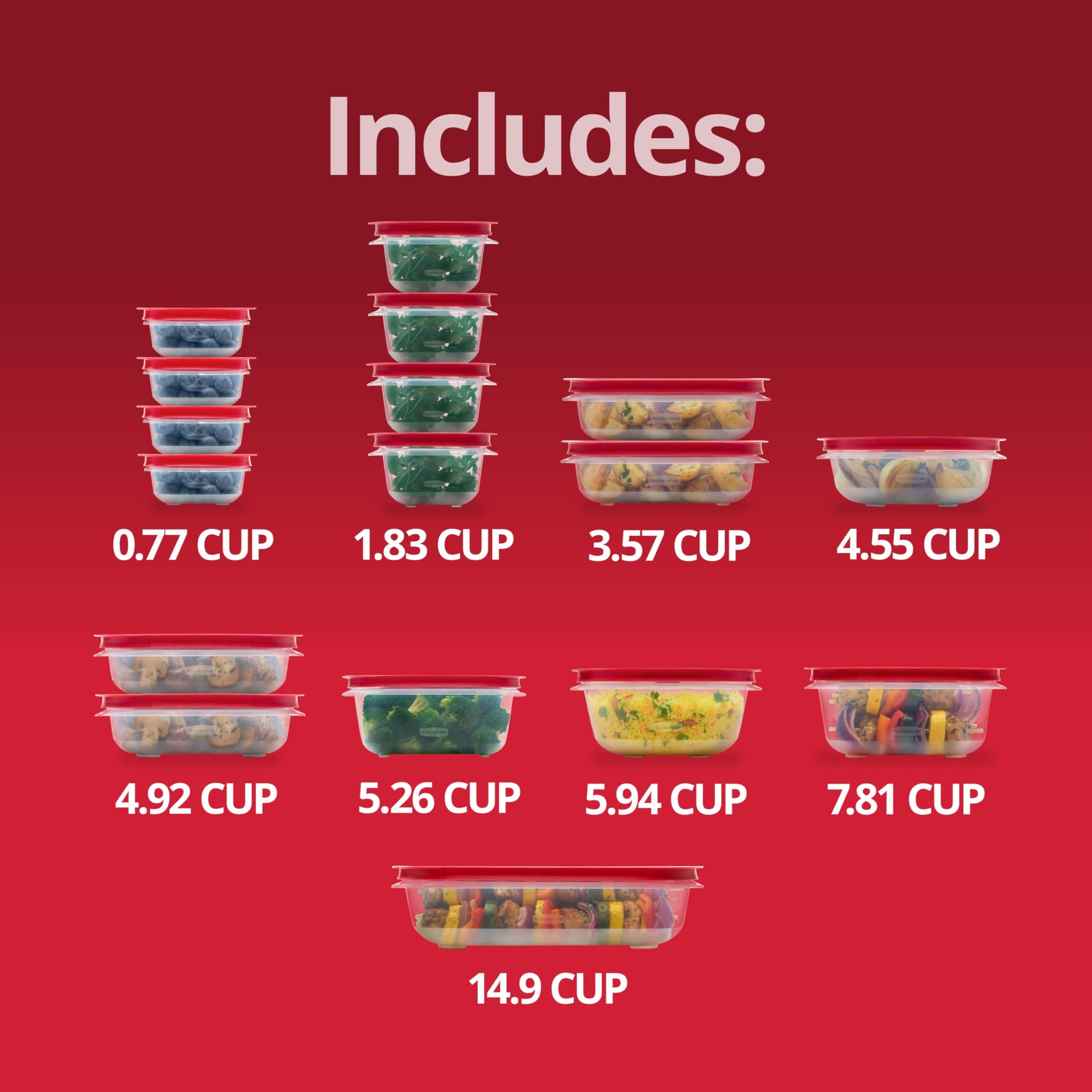 EasyStore Rectangle (34 Count)