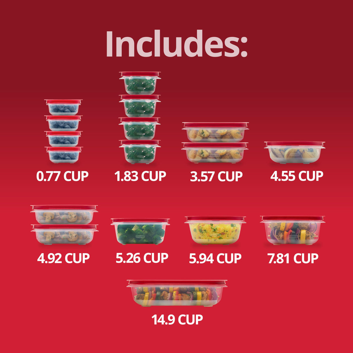 EasyStore Rectangle (34 Count)
