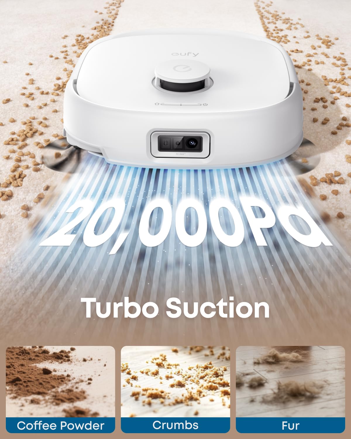 E25 Robot Vacuum and Mop Combo