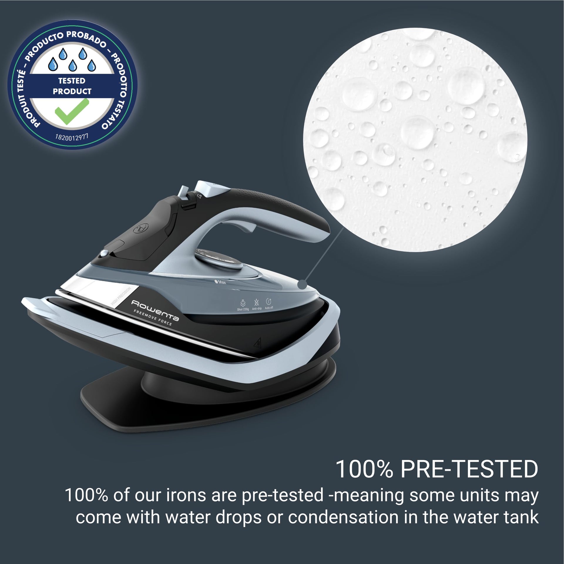Freemove Cordless Iron with Steam