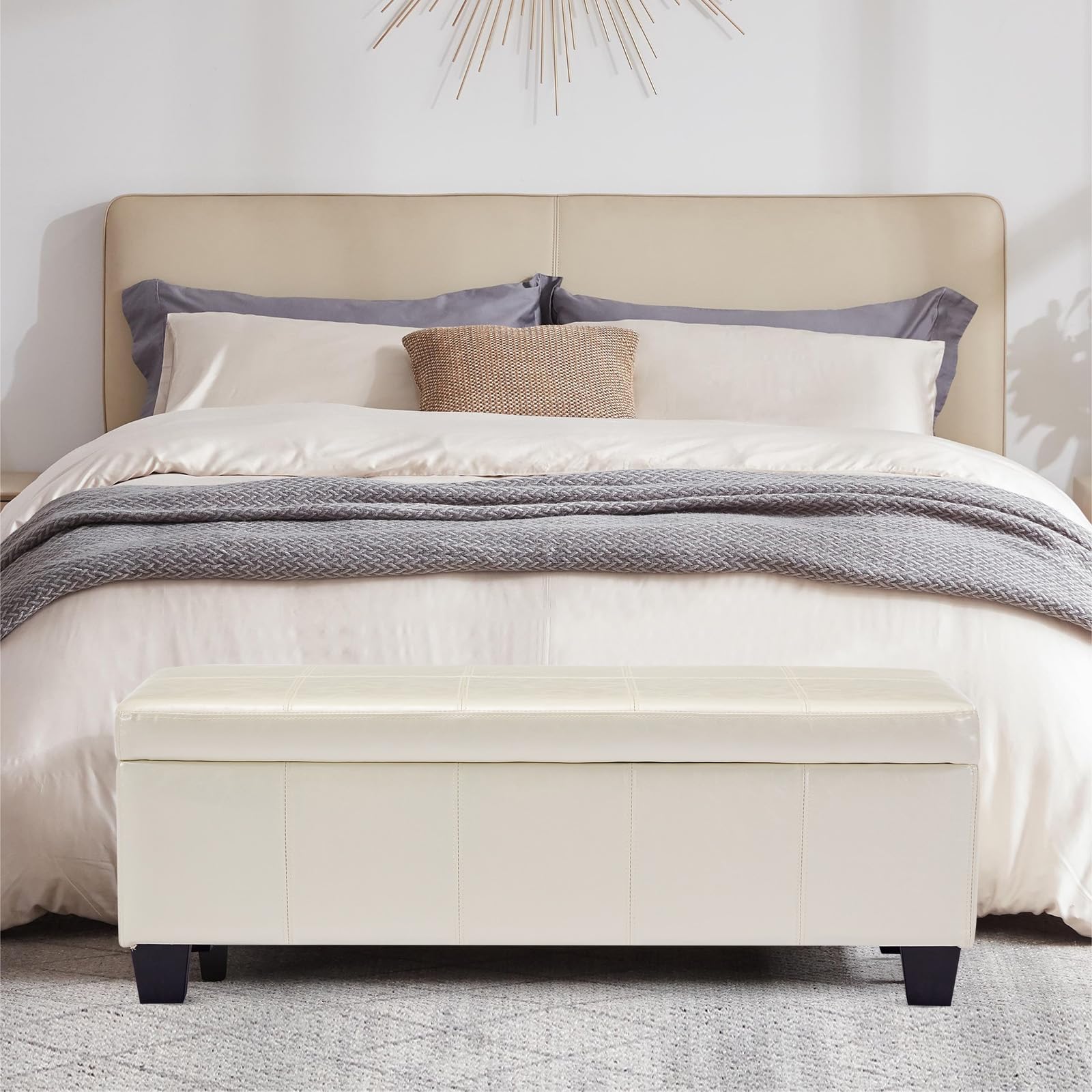 41" Storage Ottoman Bench