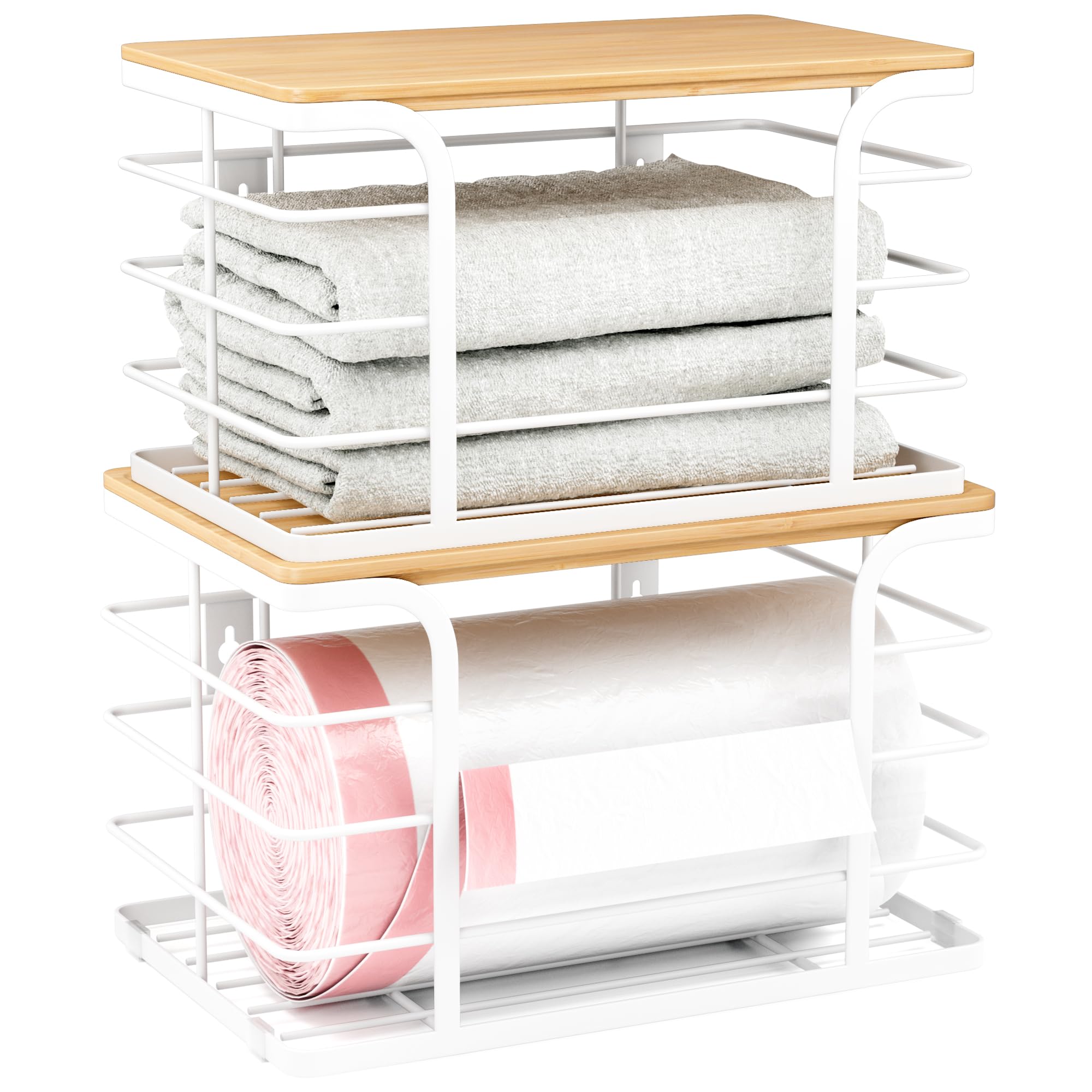 2 Pack Extra Large Stackable Pantry Organizer (2 Count)