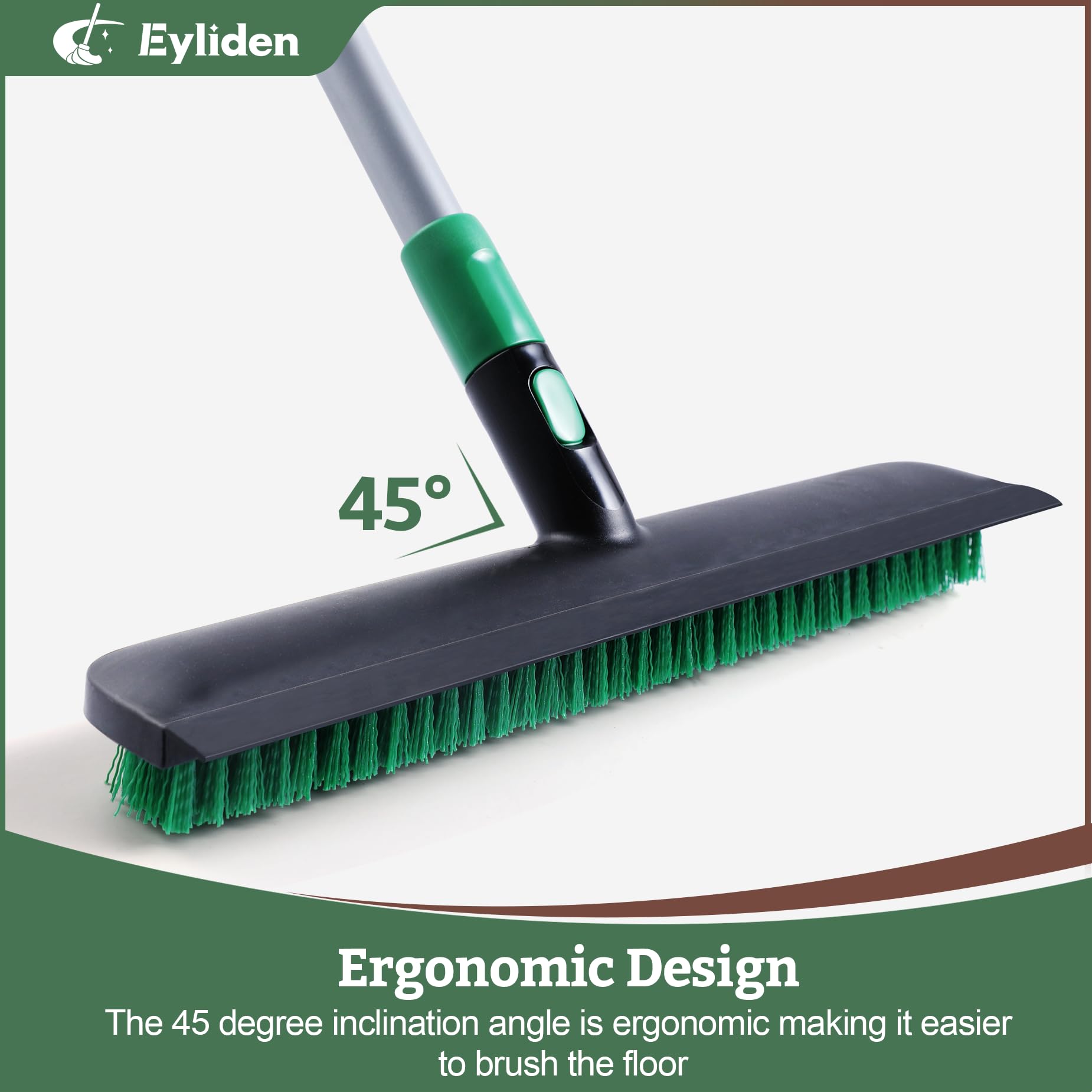 Scrub Brush with Squeegee