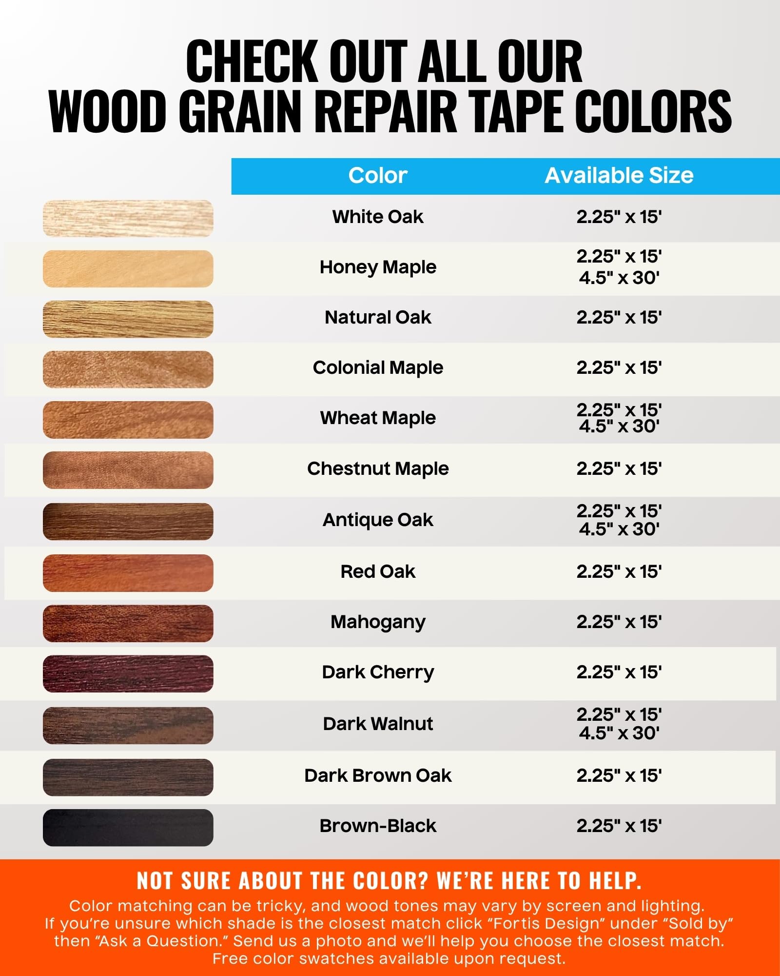 Project+ Wood Grain Repair Tape