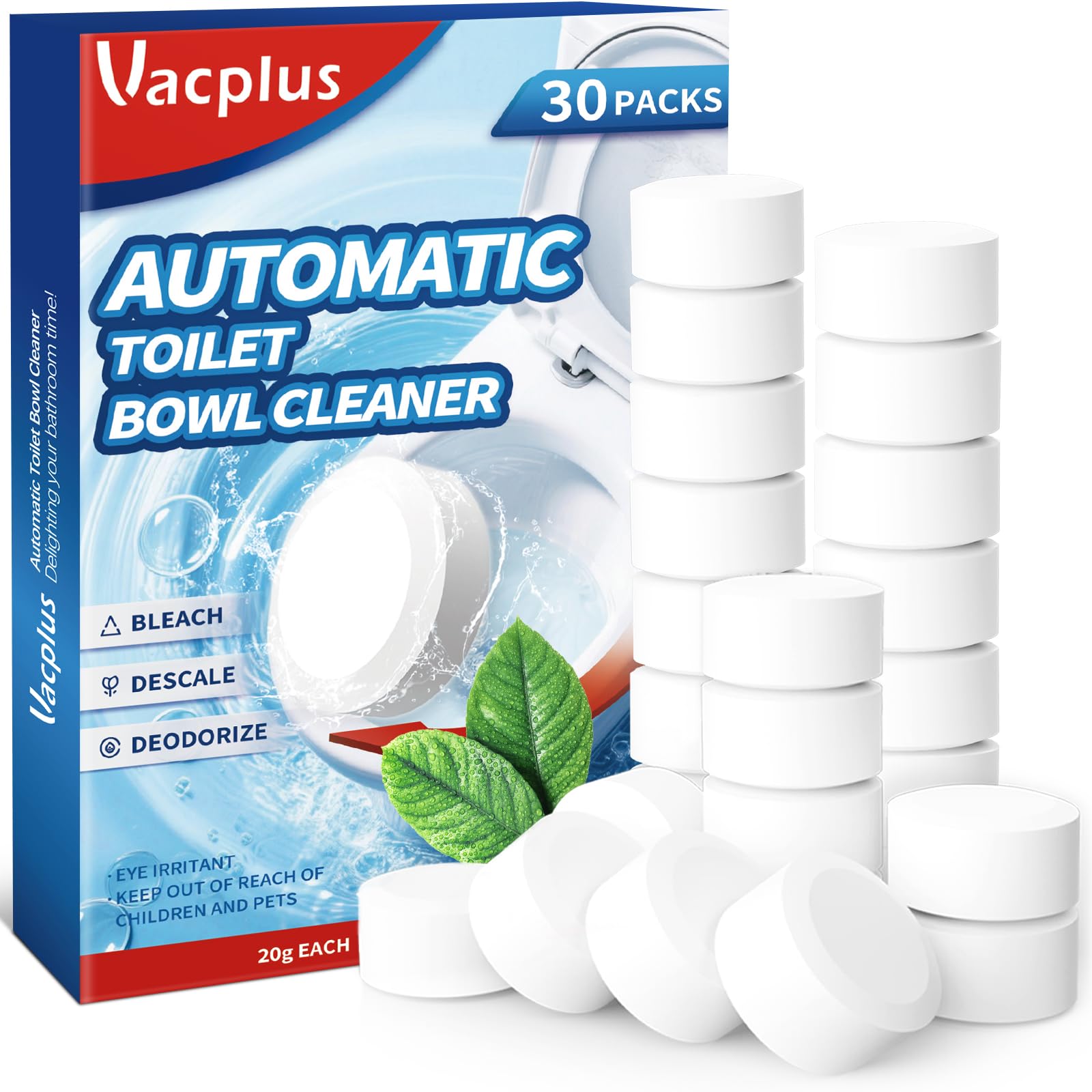 Toilet Bowl Cleaner Tablets (30 Count)