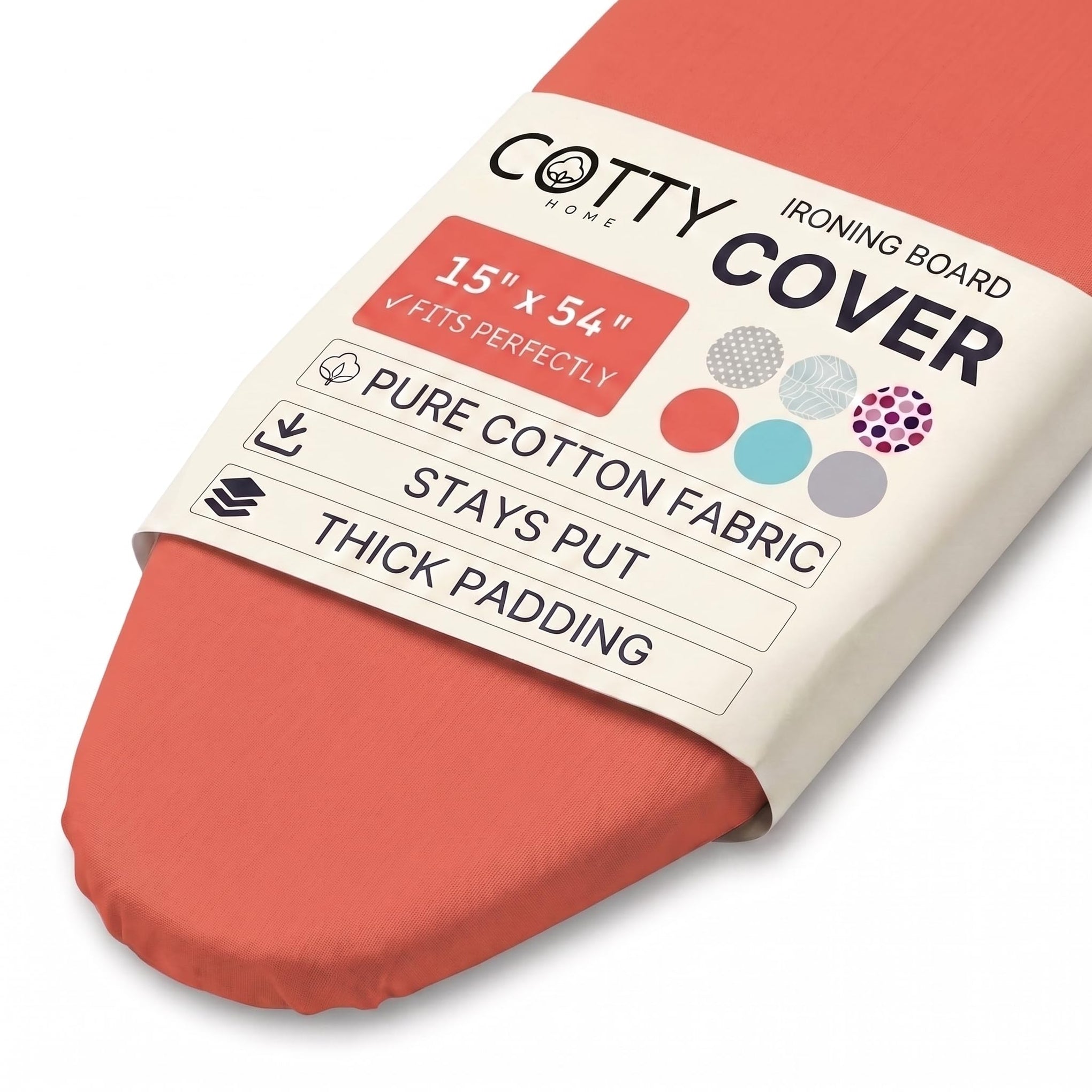 Extra Thick Ironing Board Cover 15x54 Standard Size