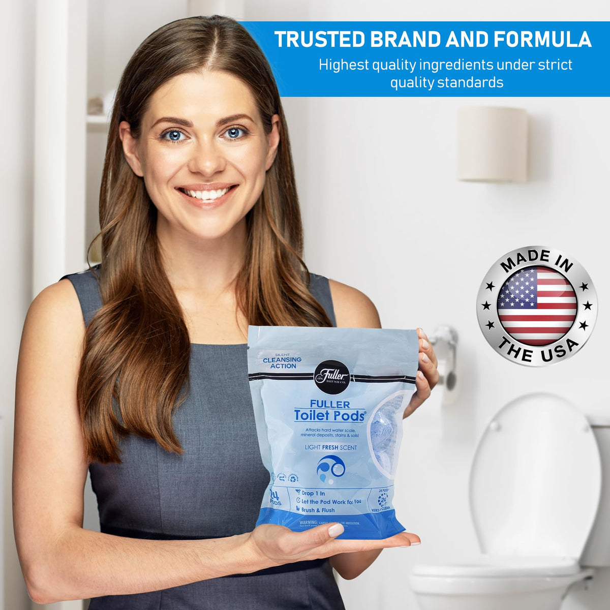 Toilet Bowl Cleaner Pods (24 Count)