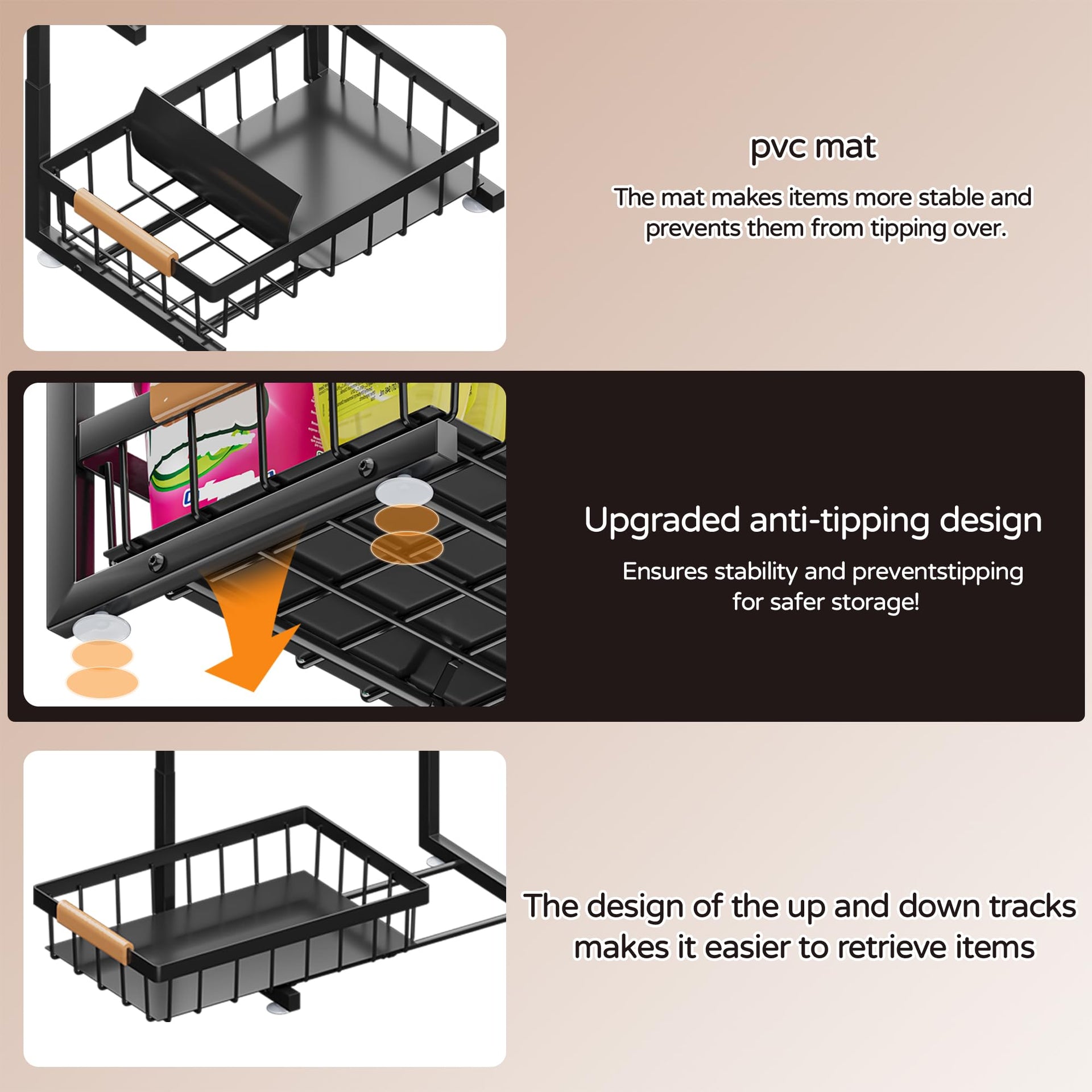 Under Sink Organizer (2 Count)