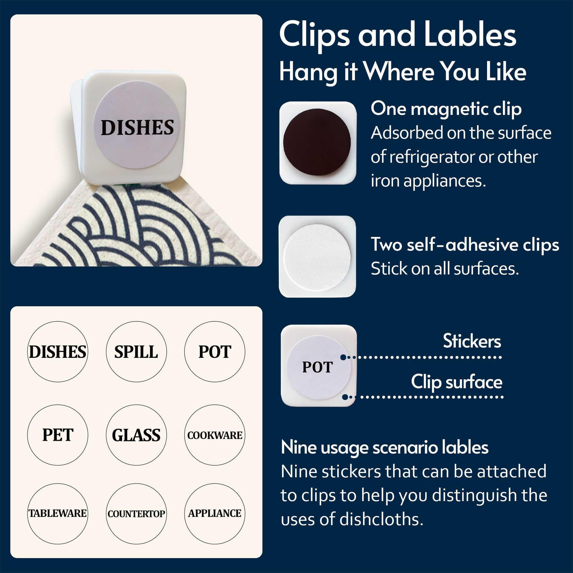 Swedish Dishcloths for Kitchen (8 Count)