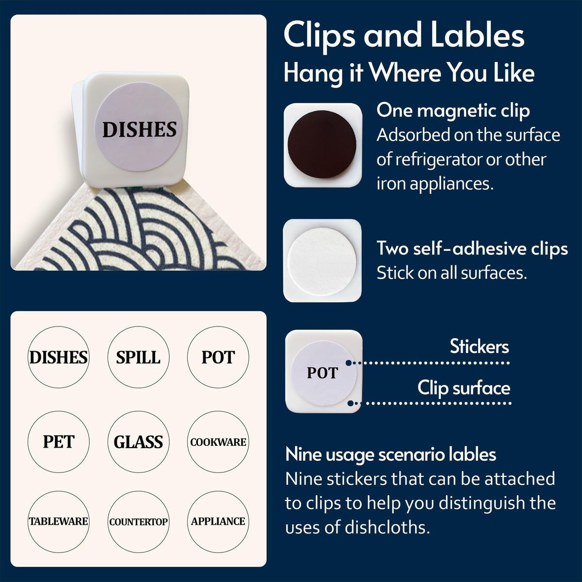 Swedish Dishcloths for Kitchen (8 Count)