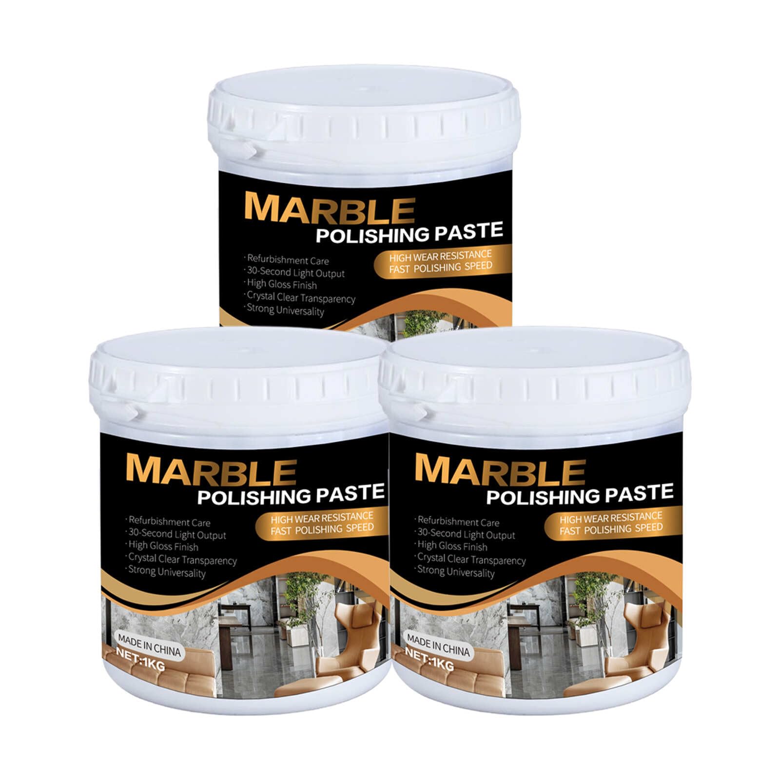 Marble Polishing Paste Kit (35.2 Ounce)
