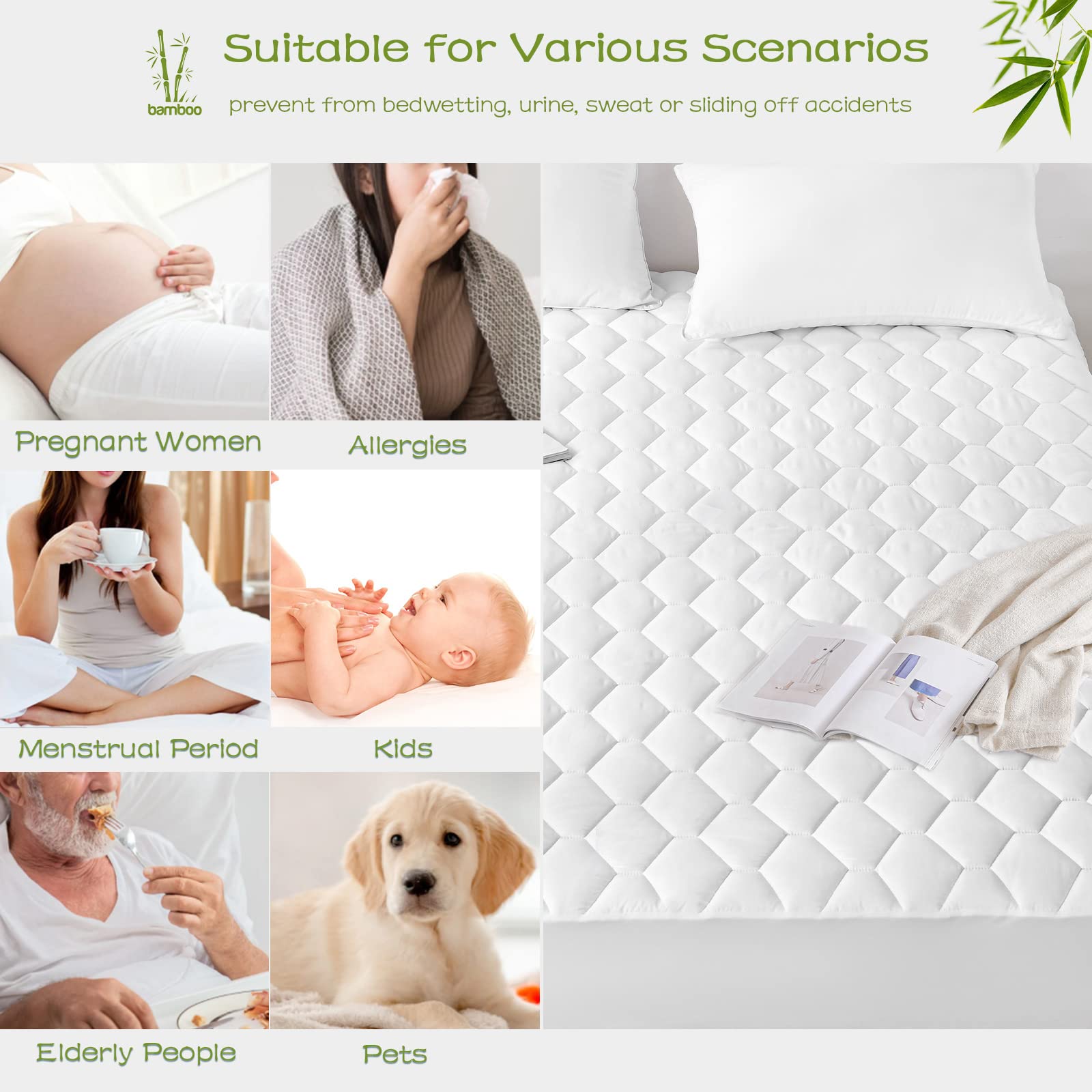 Twin Mattress Protector Waterproof
