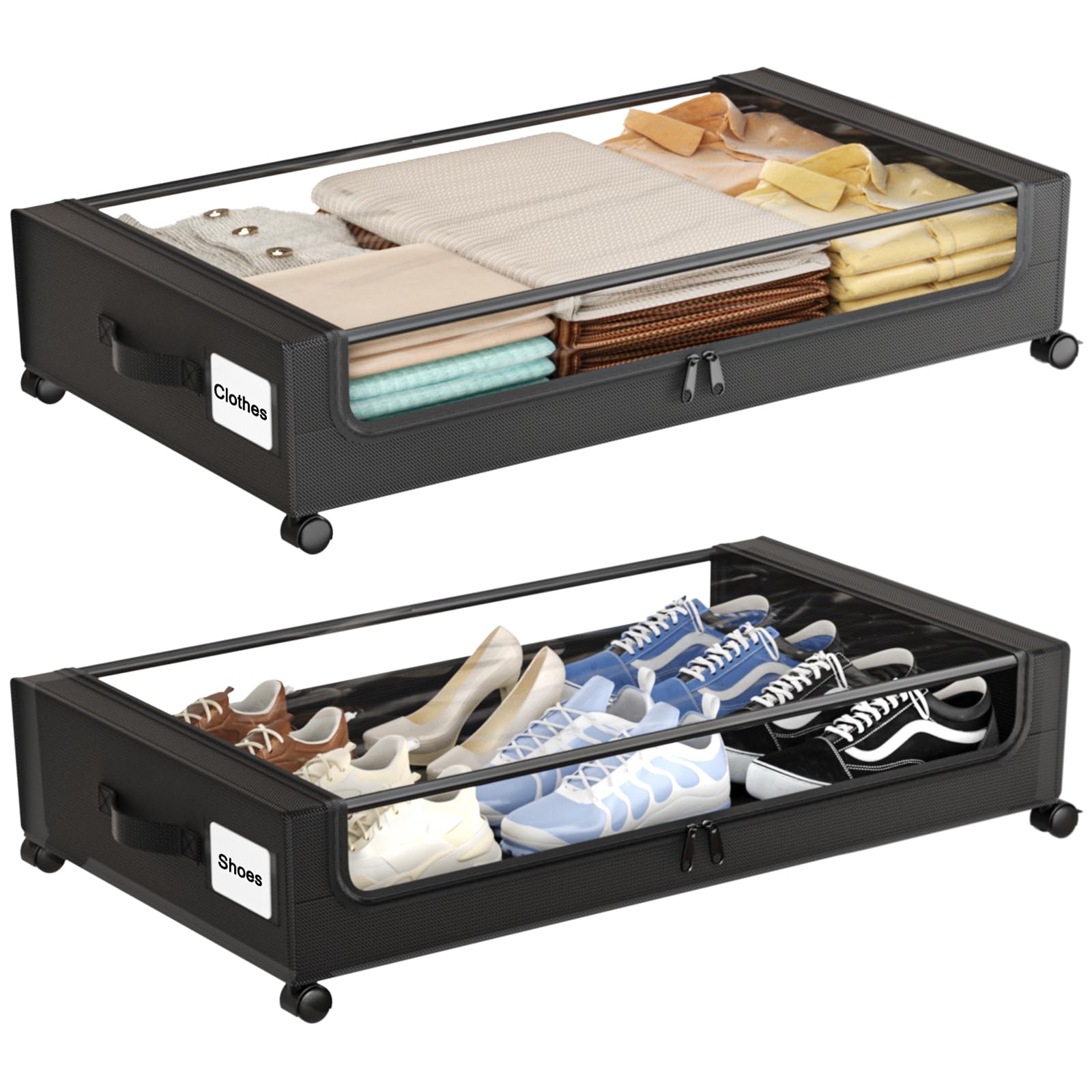 Under Bed Storage with Wheels