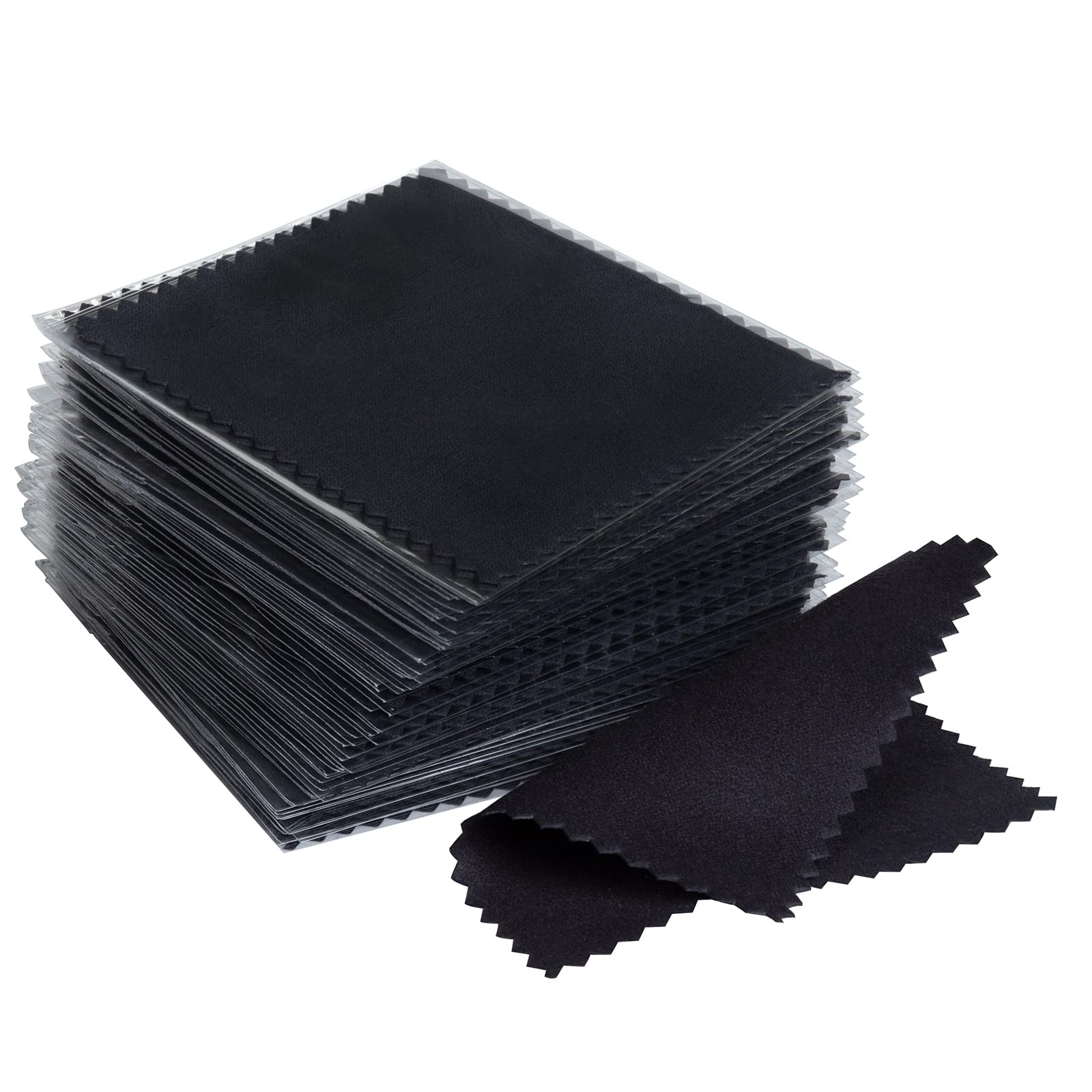 100pcs Premium Jewelry Cleaning Cloth (100 Count)
