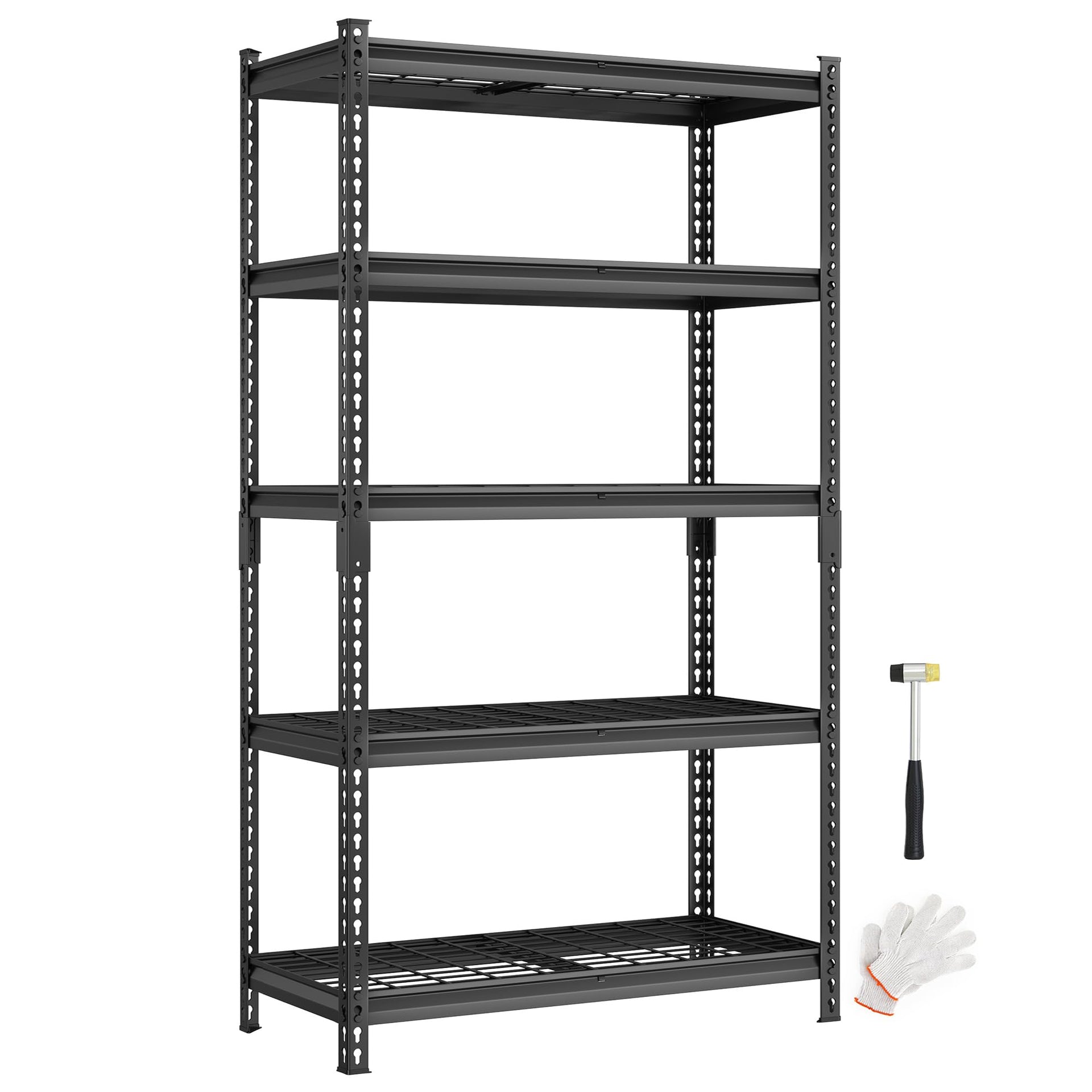 5 Tier Steel Storage Shelves