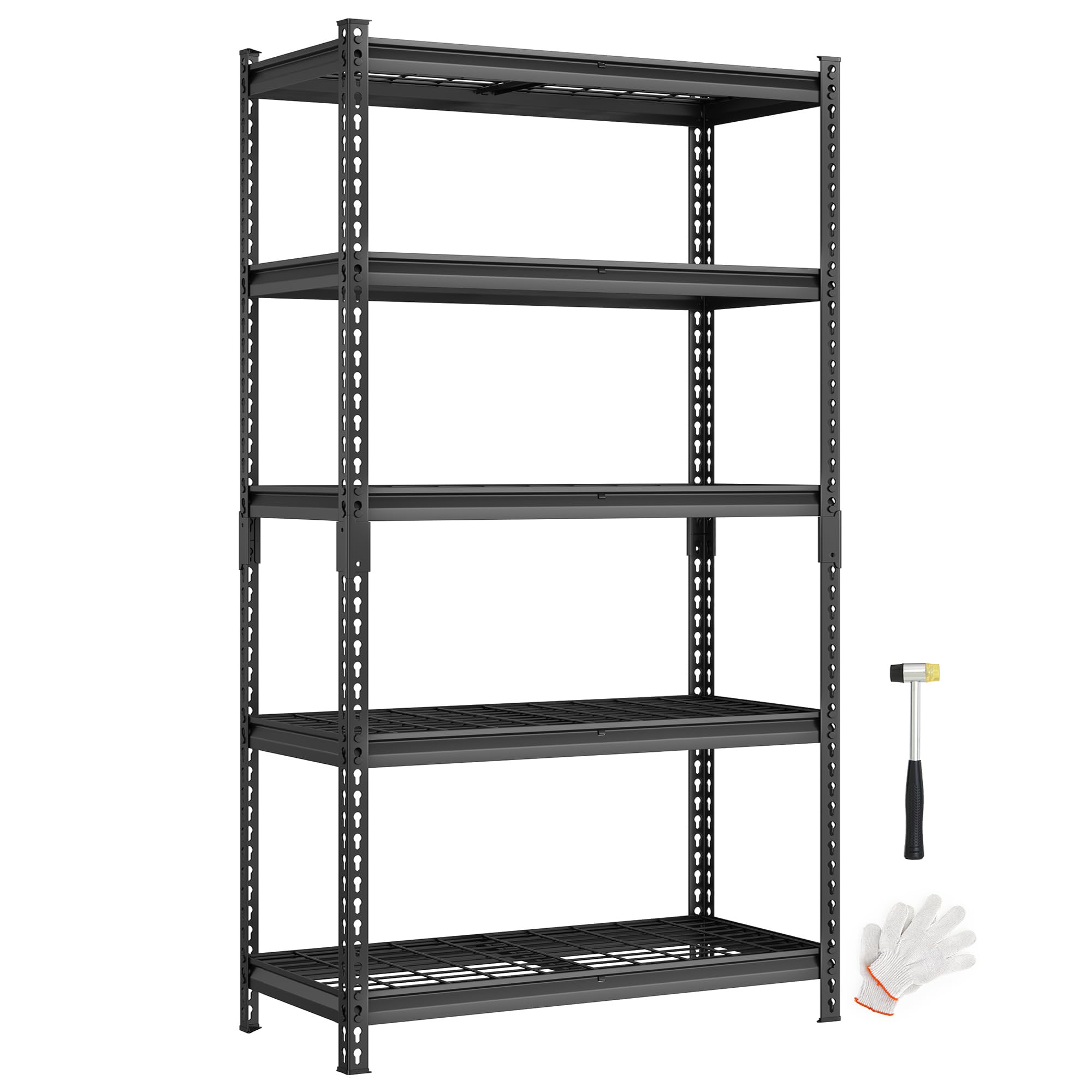 5 Tier Steel Storage Shelves