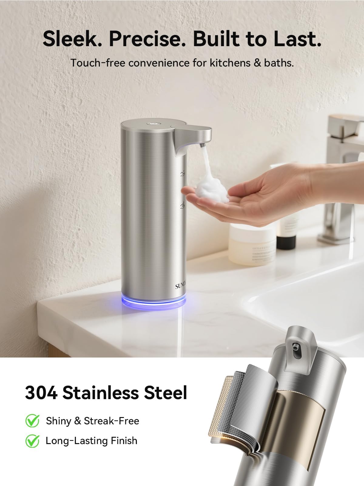 Automatic Foaming Soap Dispenser Touchless