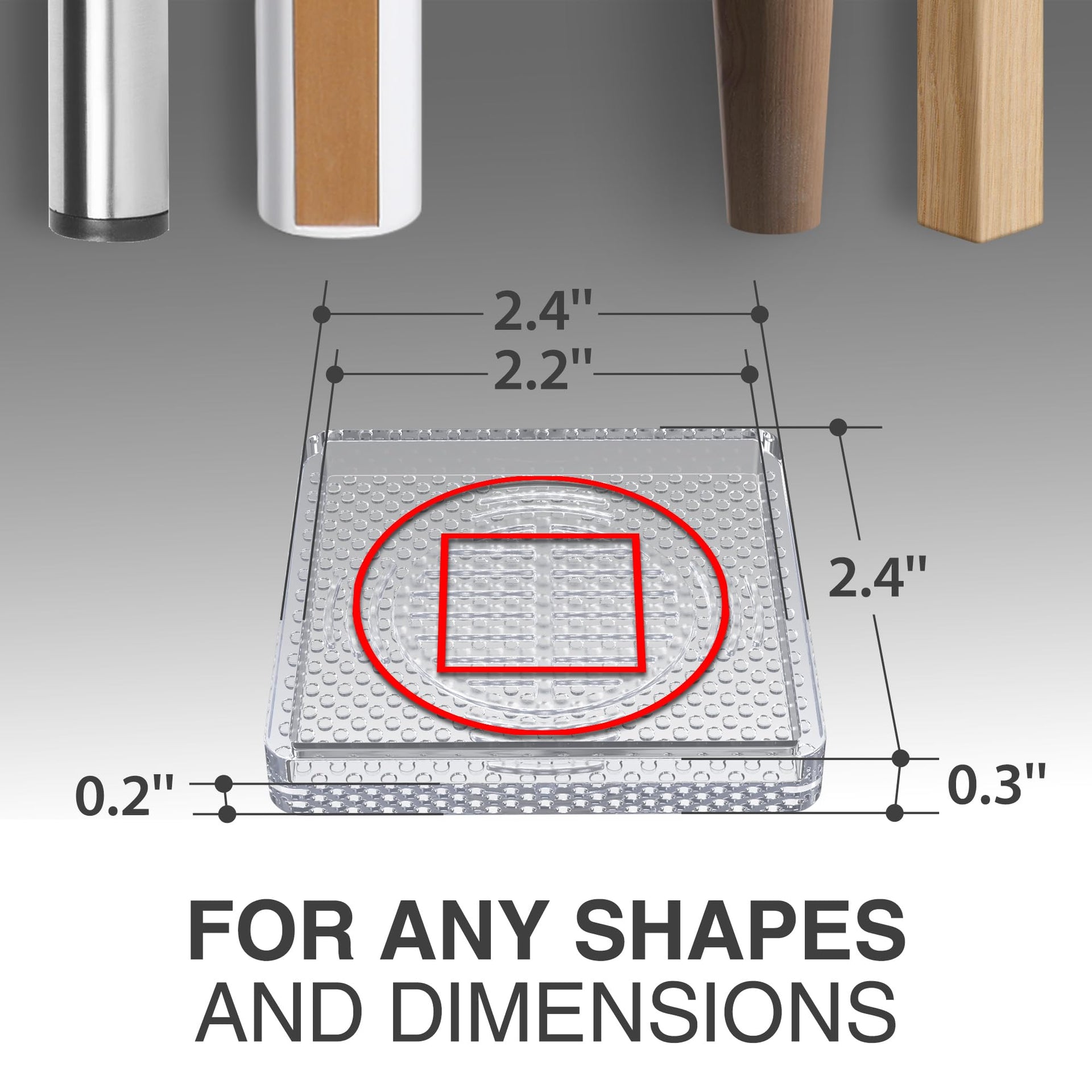 Furniture Cups (4 Count)