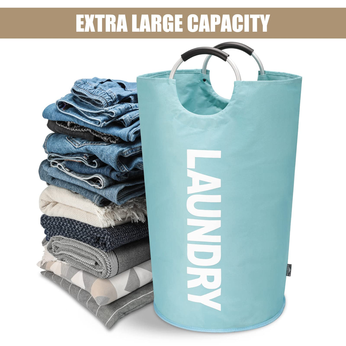 90L Large Laundry Basket Bag - ModHome Supplies