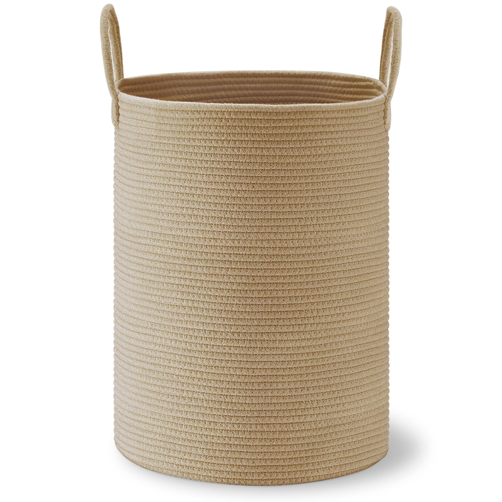 58L Tall Woven Laundry Basket Hamper