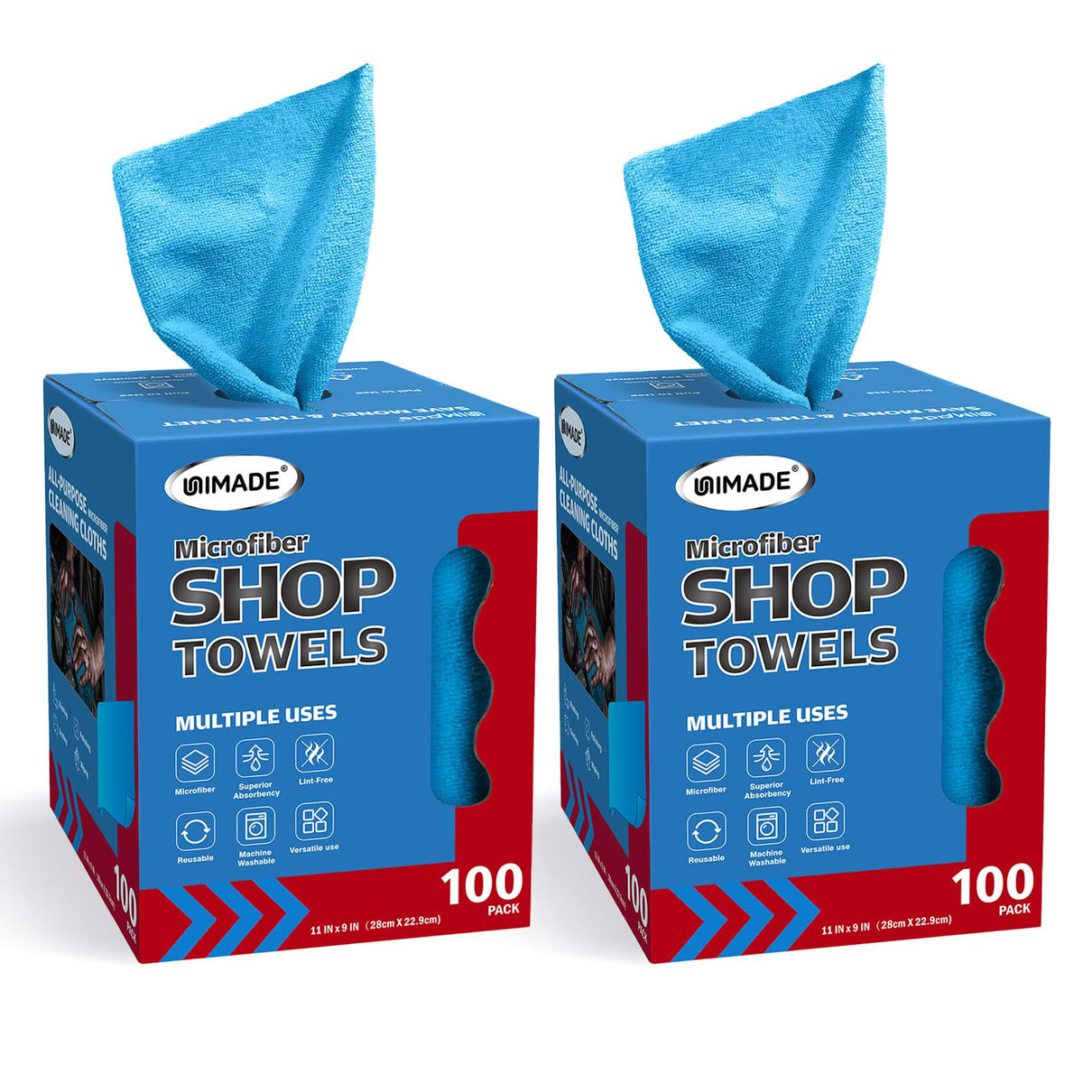 Shop Rags 2 Boxes (200 Count)
