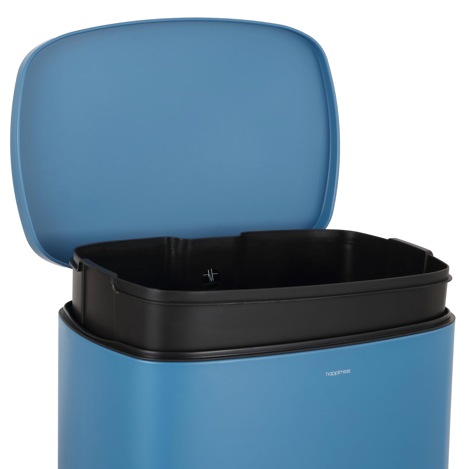 Connor 2 Piece Iron Trash Can (2 Count)