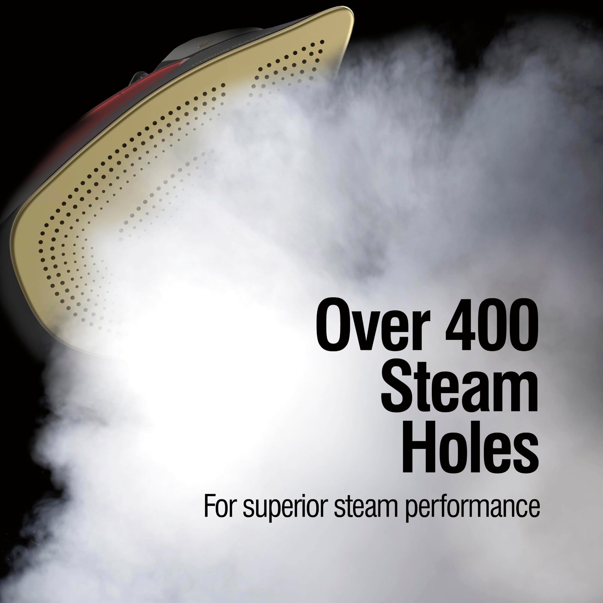 Steam Iron for Clothes with Vertical Steam Burst