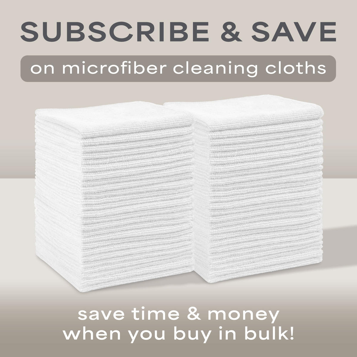 Microfiber Cleaning Cloth (50 Count)