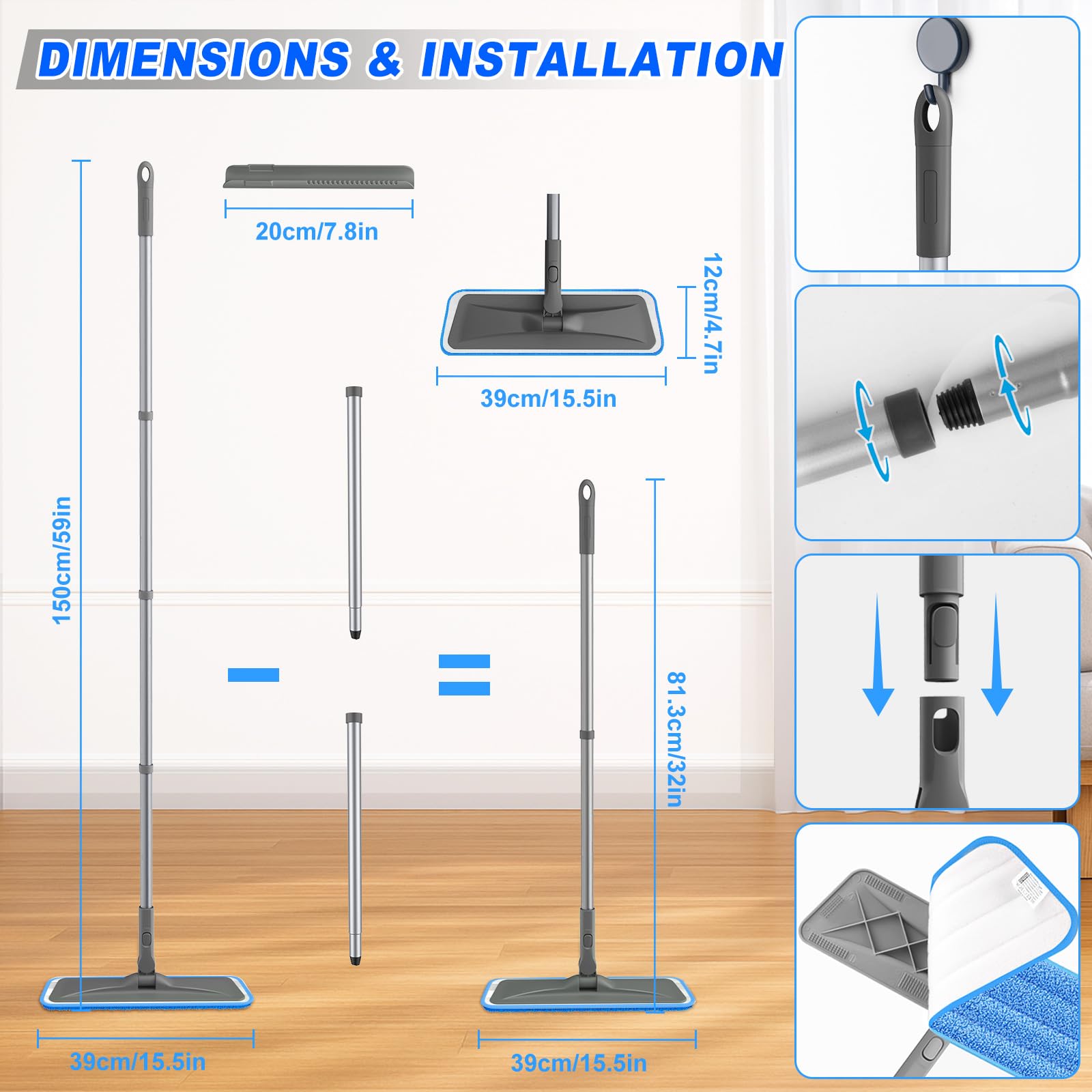 Microfiber Mops for Floor Cleaning