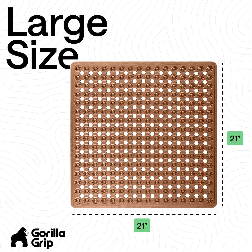 Patented Square Shower Stall Mat