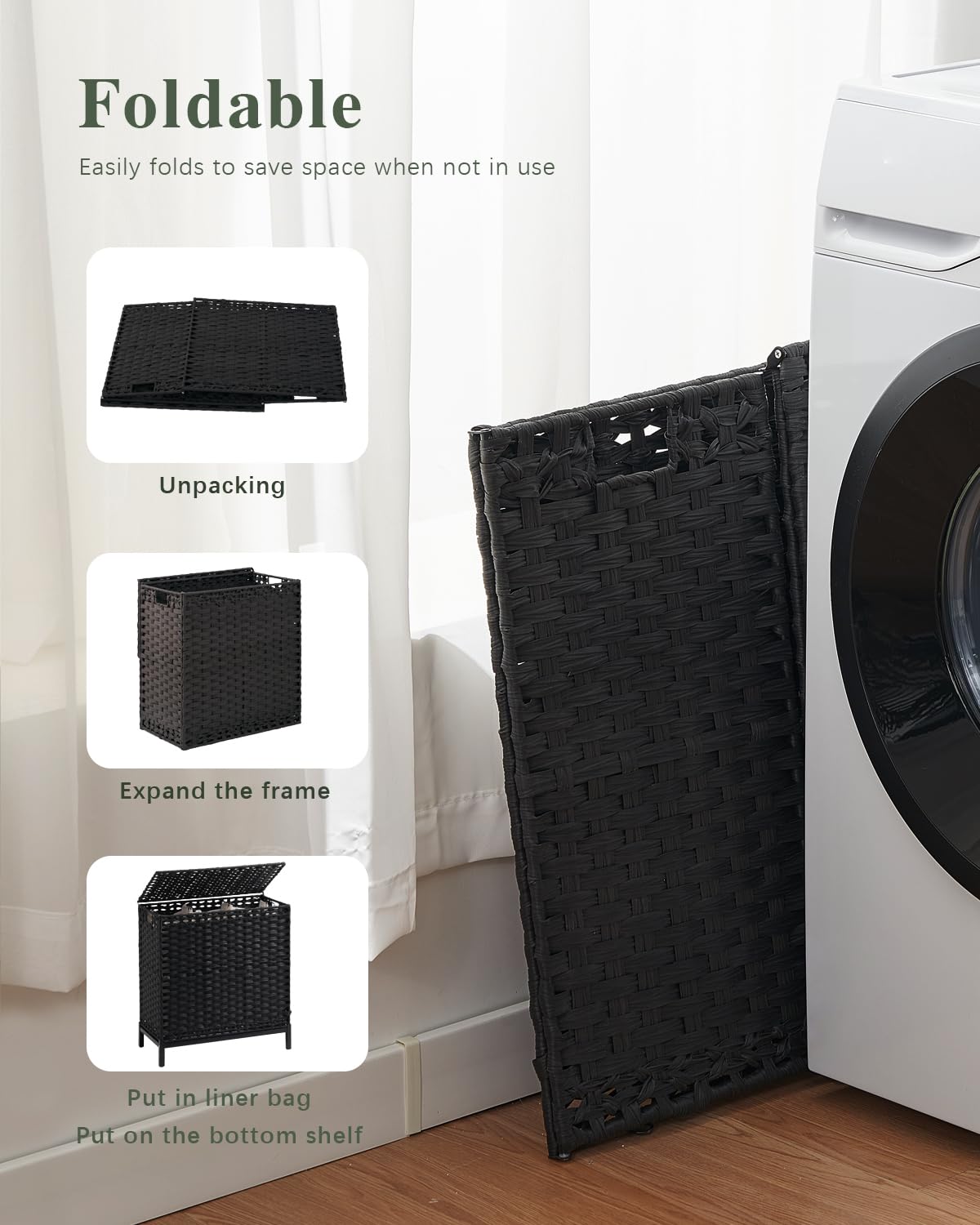 Laundry Hamper with Lid
