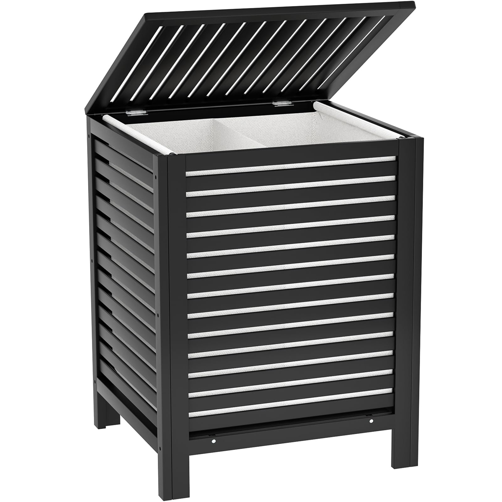 Bamboo Laundry Hamper with Lid
