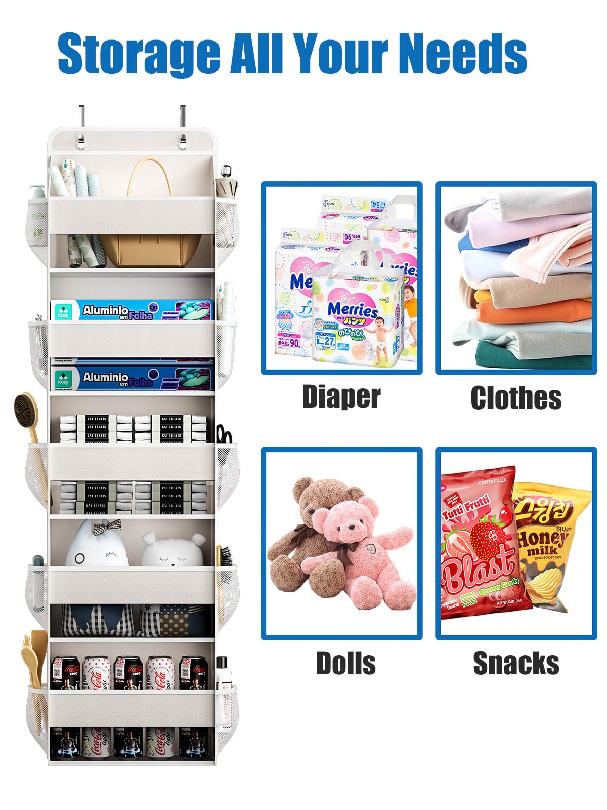 Over The Door Storage Organizer