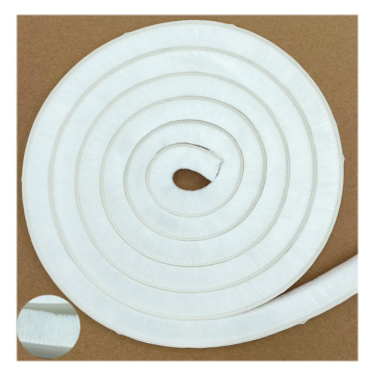 Felt Pile Weather Stripping Brush for Sliding Windows
