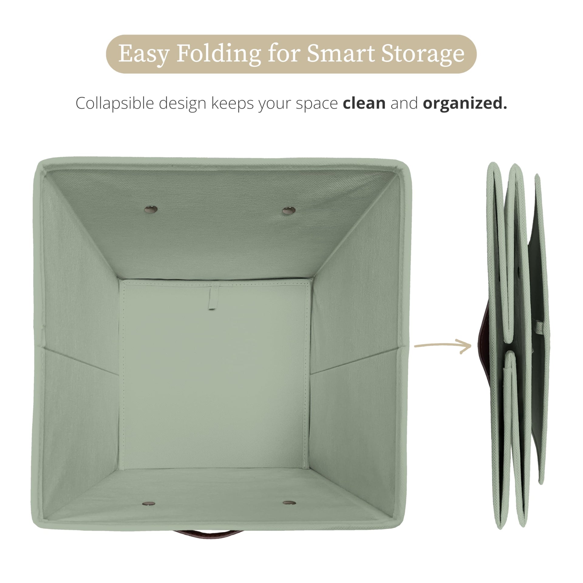 Storage Bins Storage Baskets for Shelves (4 Count)